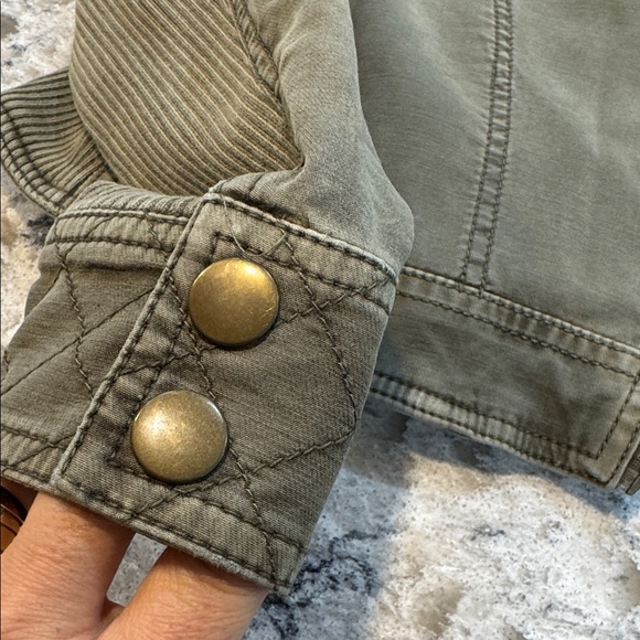 Anthropologie | Easy Moto Jacket in Green Size XS - Picture 11 of 13